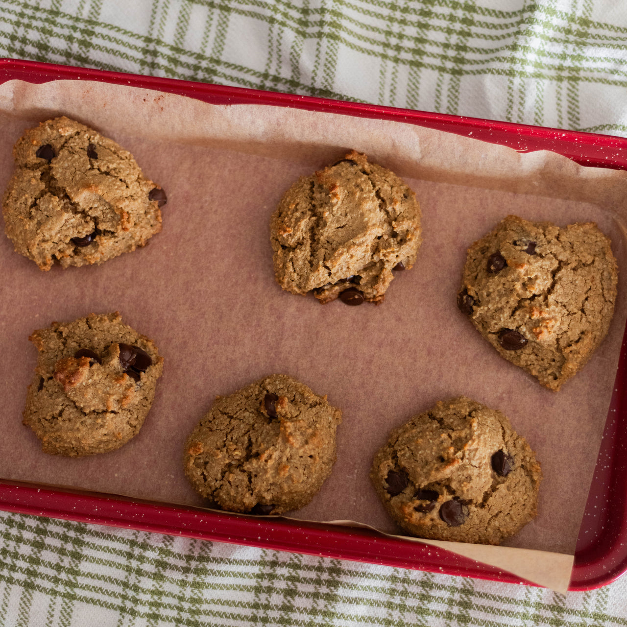 Fluffy Protein Chocolate Chip Cookies