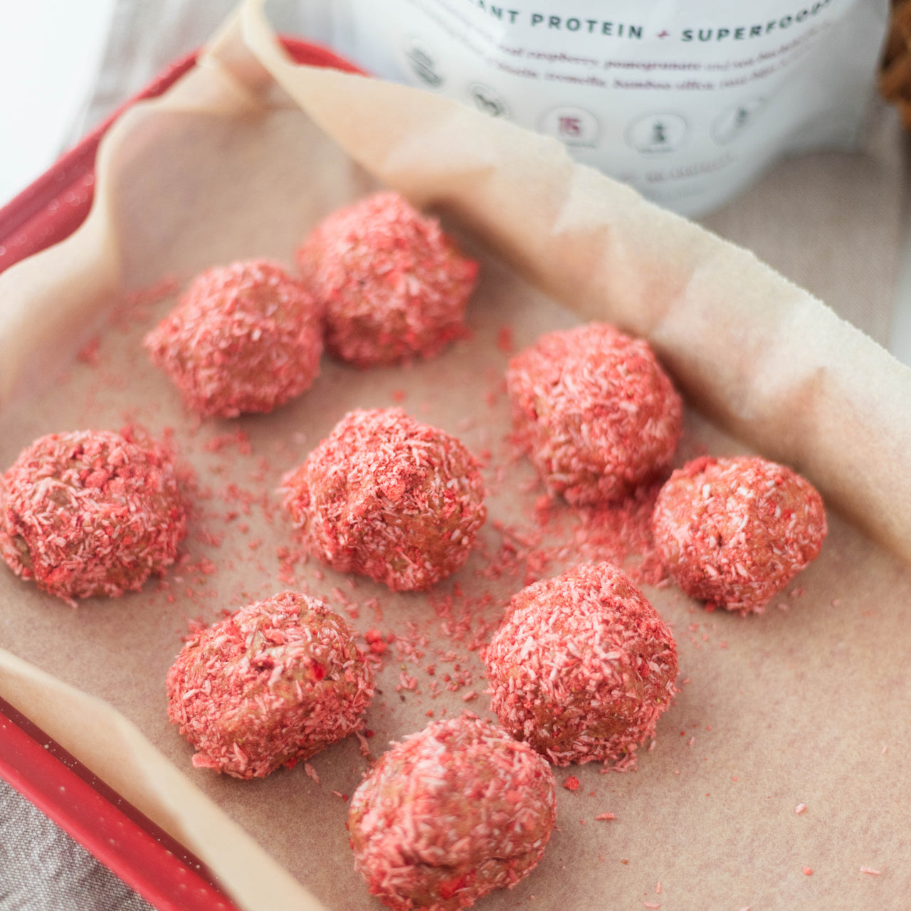 Strawberry Crunch Bites