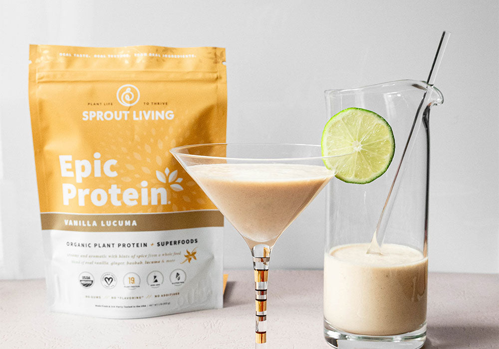 Margarita Protein Smoothie with Epic Vanilla Lucuma 1lb bag