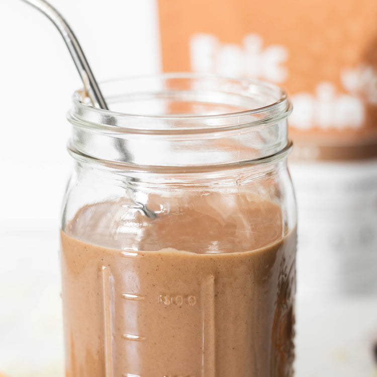 Epic Protein Chocolate Maca Protein Shake with Straw