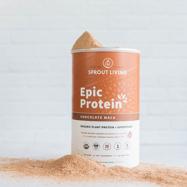 Epic Protein Chocolate 2lb tub with Powder