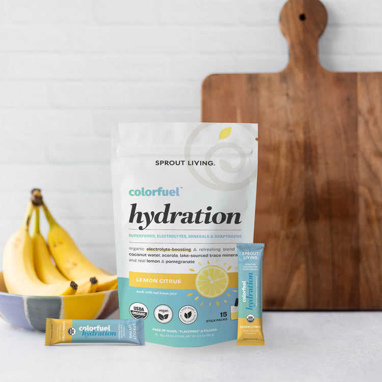 Colorfuel Hydration Lemon Citrus, 15 CT (8g Sticks)