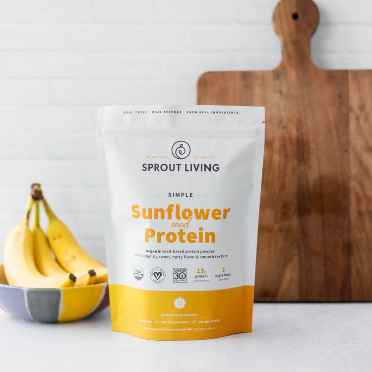 Simple Sunflower Seed Protein 1lb bag in Kitchen