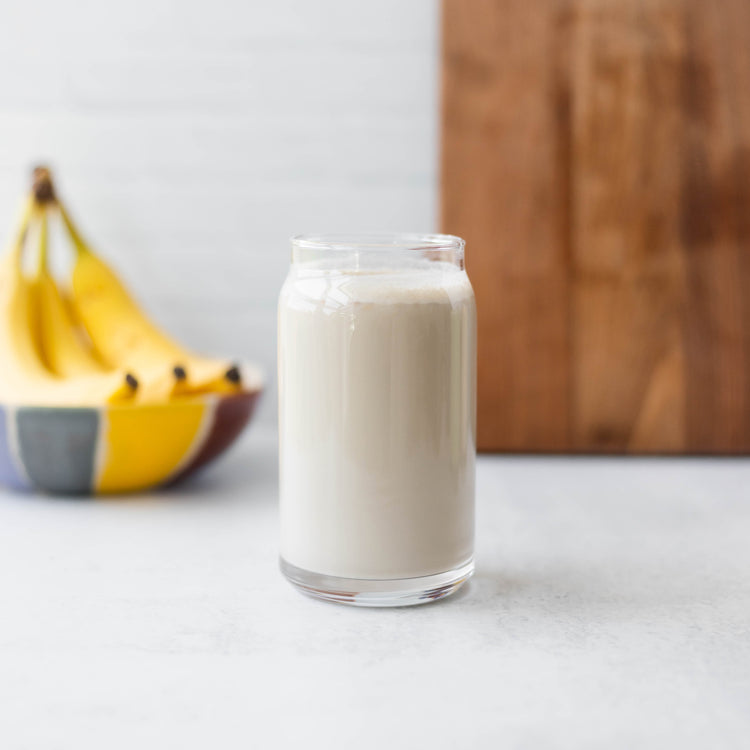 Simple Pumpkin Seed Protein smoothie in glass