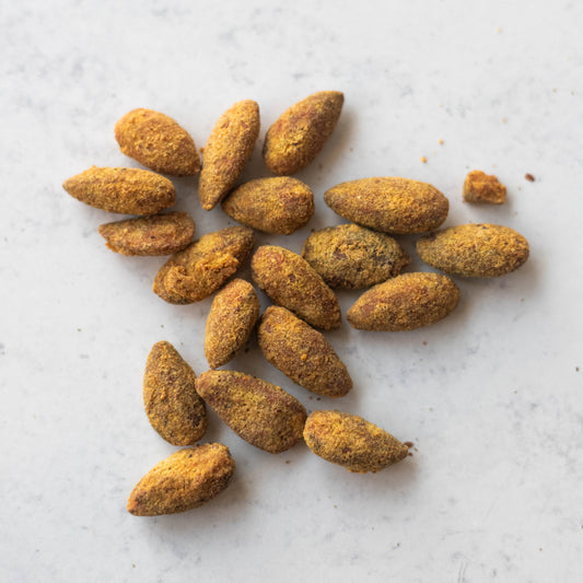 Probiotic Almonds, Cheddar Cheeze Product in Kitchen
