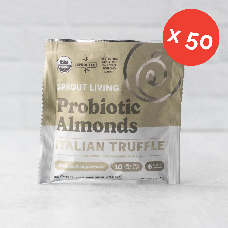 Probiotic Almonds, Italian Truffle, Bulk