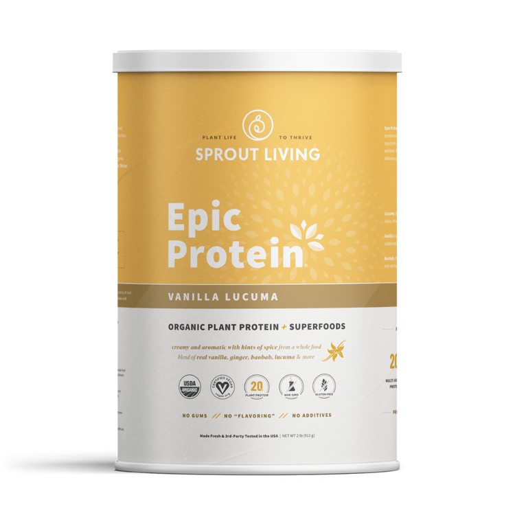 Epic Protein, Vanilla Lucuma, 2lb