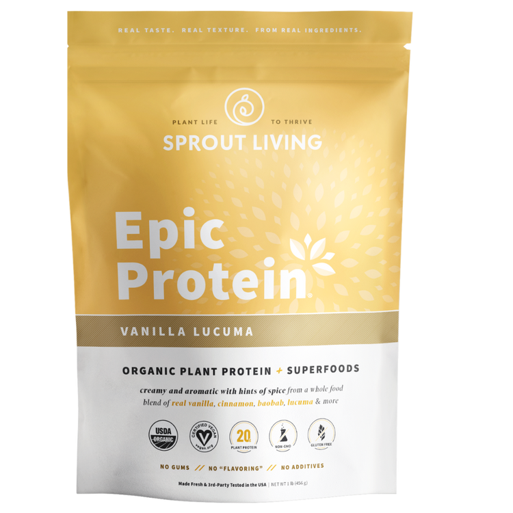 Epic Protein, Vanilla Lucuma, 1lb