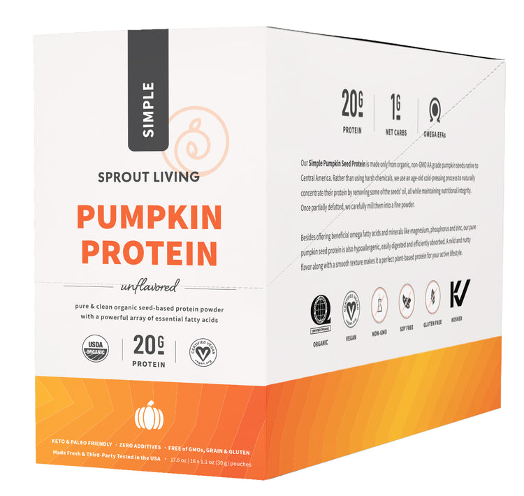 Simple Pumpkin Seed Protein Display Box