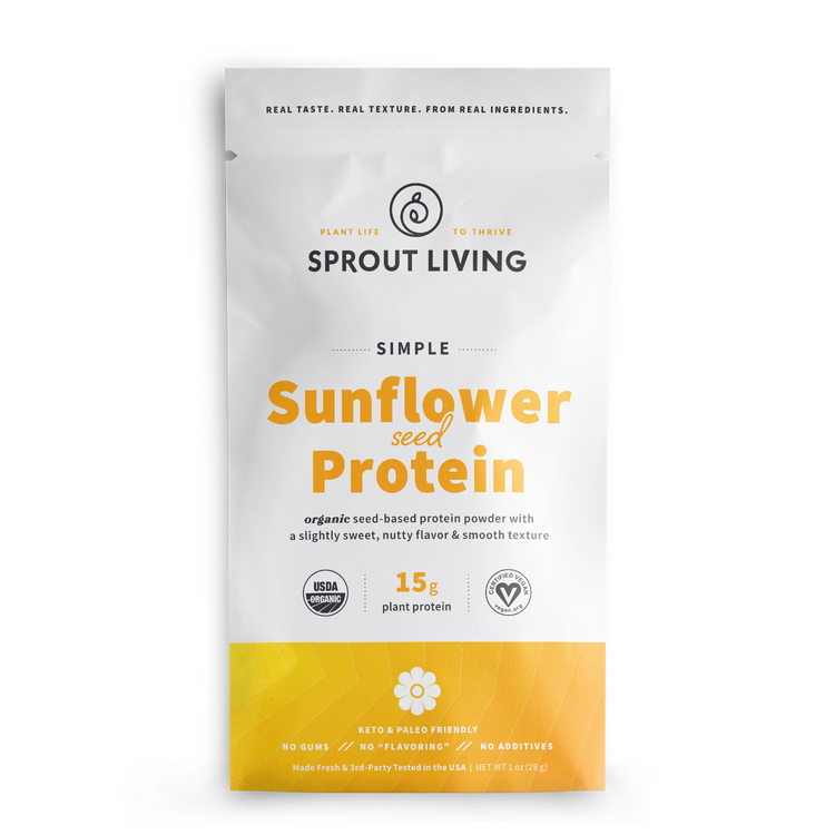 Simple Sunflower Seed Protein 28g packet