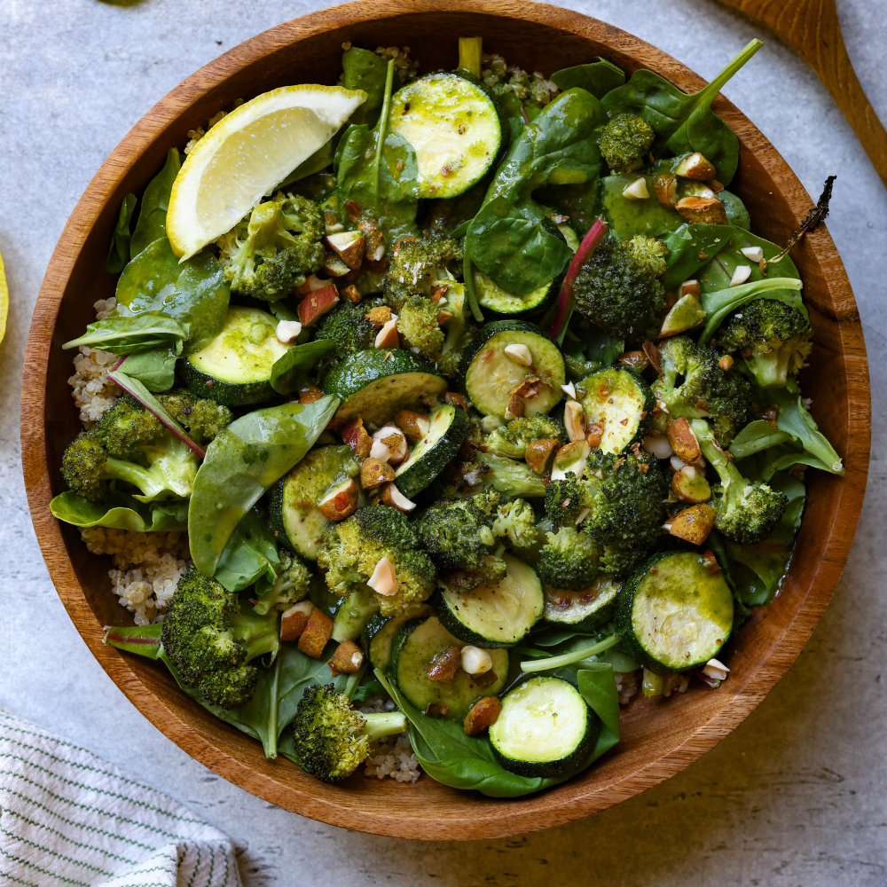 Plant-Powered Greens Salad Bowl