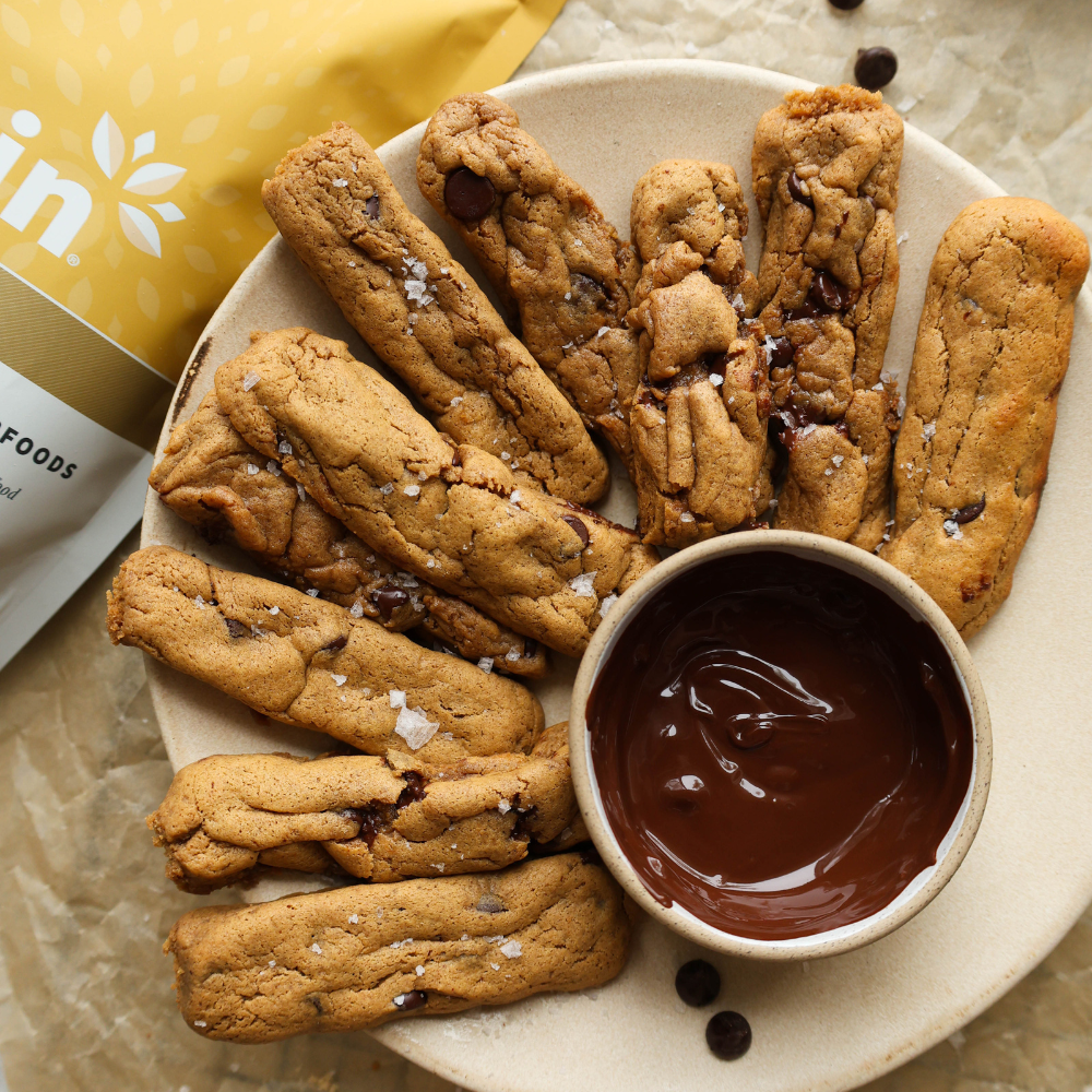 Peanut Butter Protein Cookie Fries