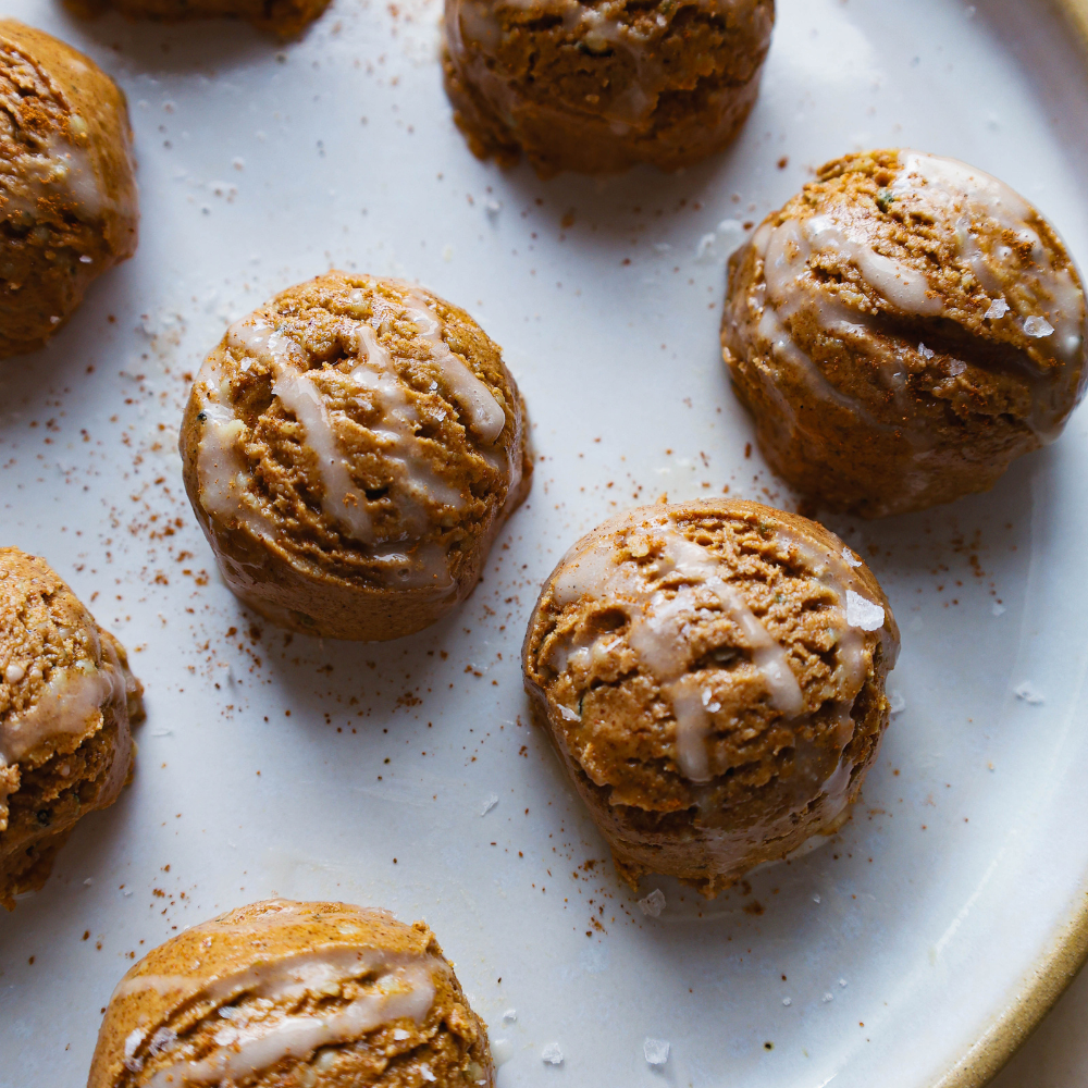 High-Protein Cinnamon Roll Cookie Bites