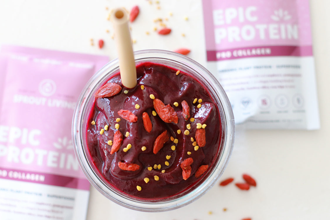 Beet & Berry Protein Smoothie