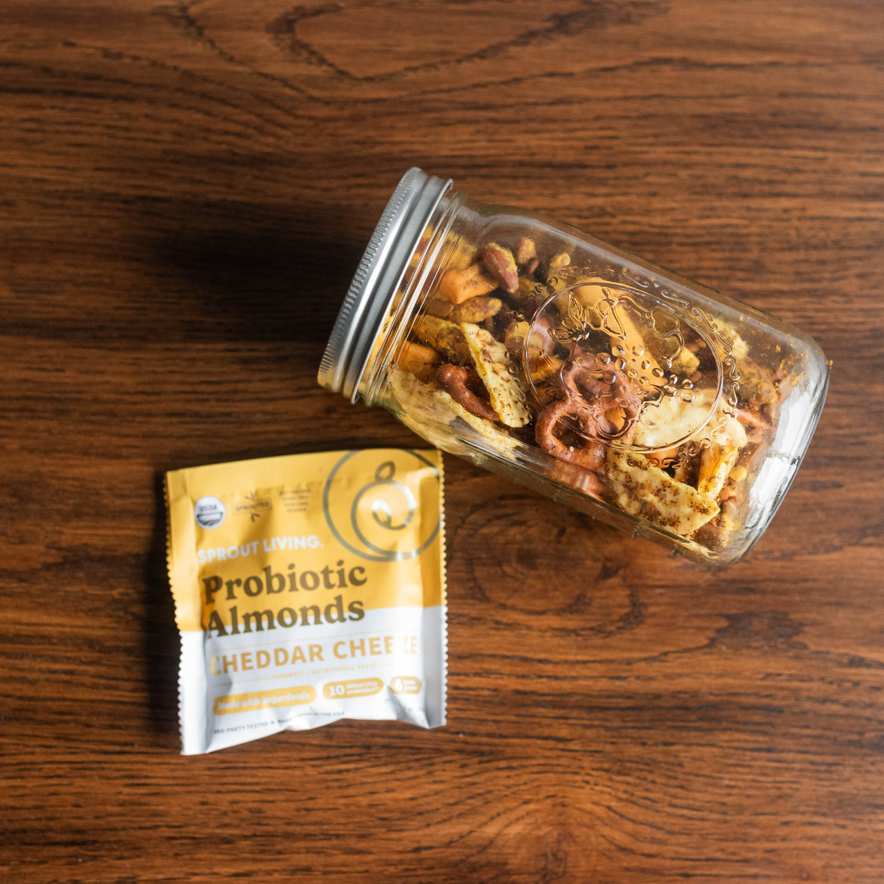 Probiotic Cheeze Snack Mix