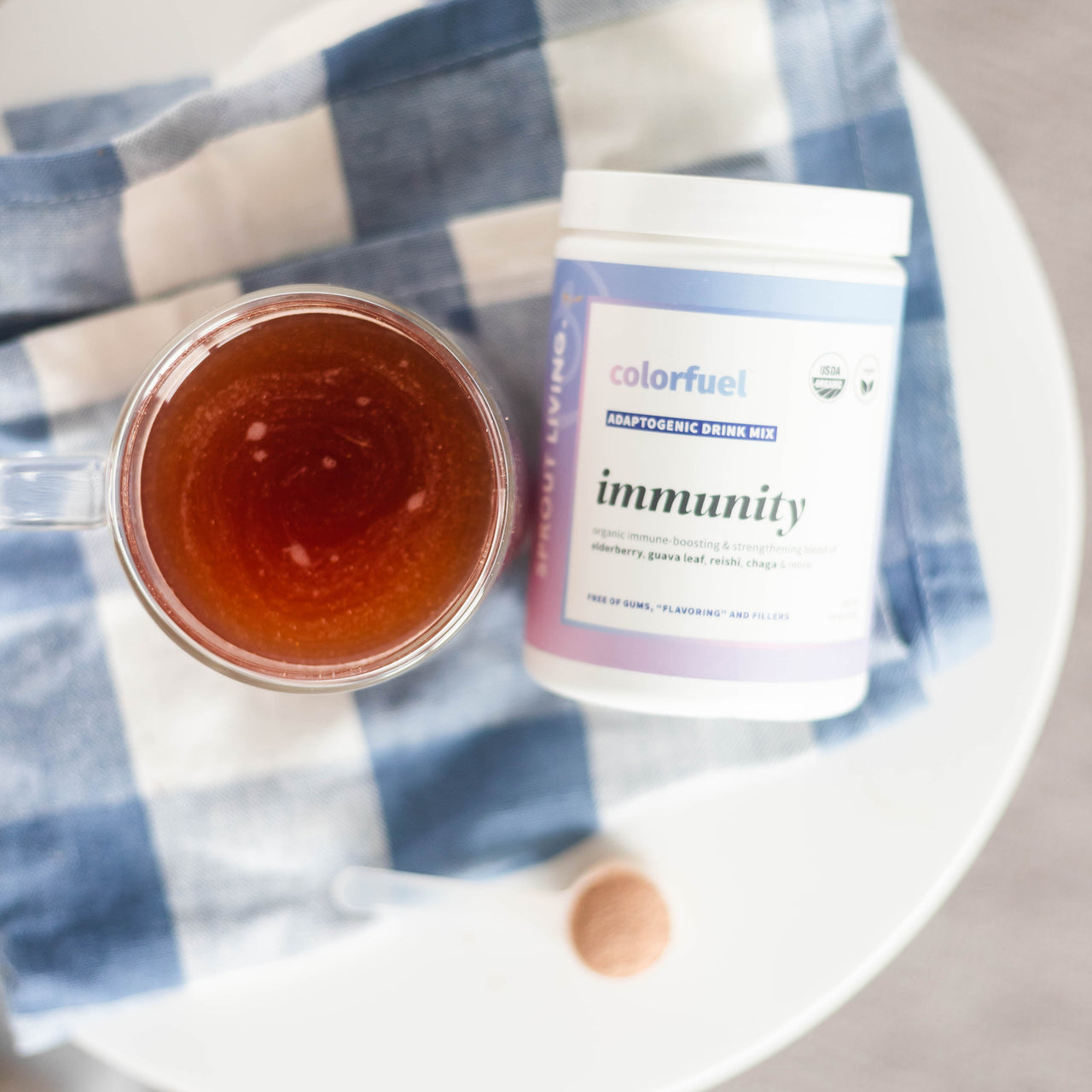 Lemon Ginger Immunity Tea - Sprout Living