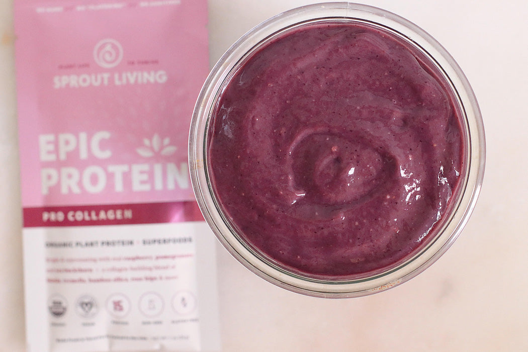 Purple Power Post-Workout Smoothie - Sprout Living