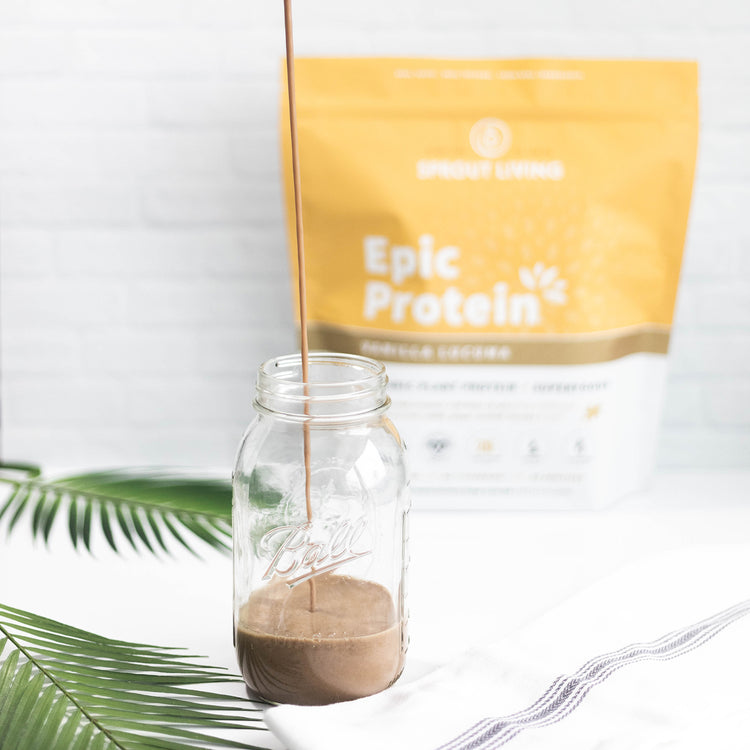 Epic Protein Vanilla 5lb Bag and Smoothie Pour
