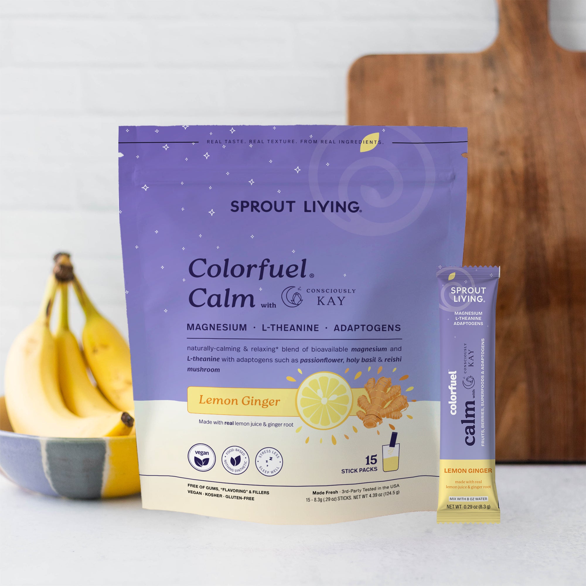 Colorfuel Calm Drink Mix Sticks | Relaxation + Sleep Support