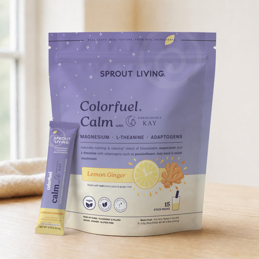 Colorfuel Calm Lemon Ginger, 15 CT (8.3g Sticks)