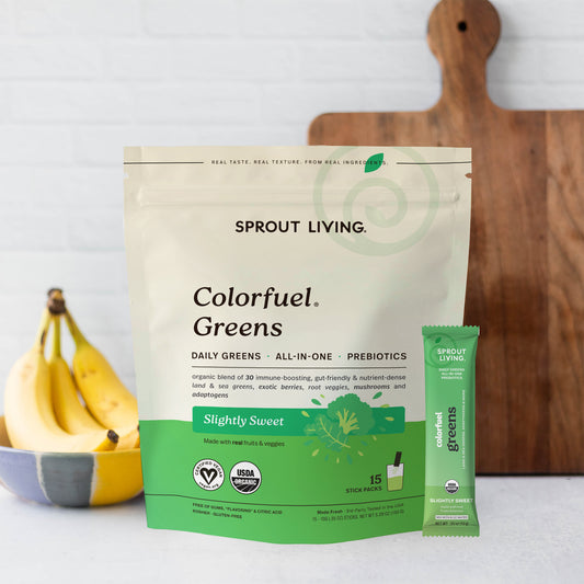 Colorfuel Greens Slightly Sweet, 15 CT (10g Sticks)