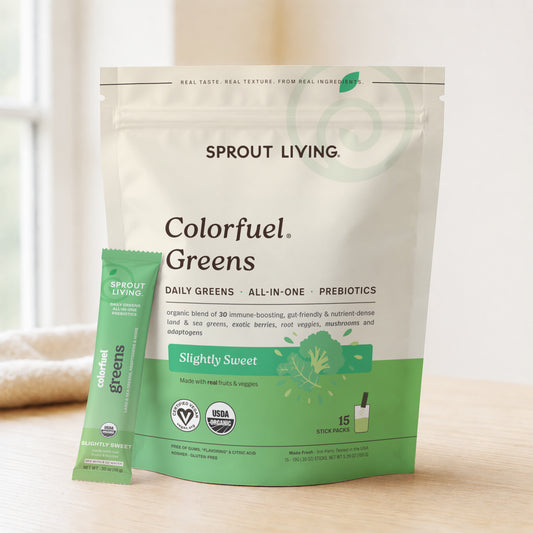 Colorfuel Greens Slightly Sweet, 15 CT (10g Sticks)