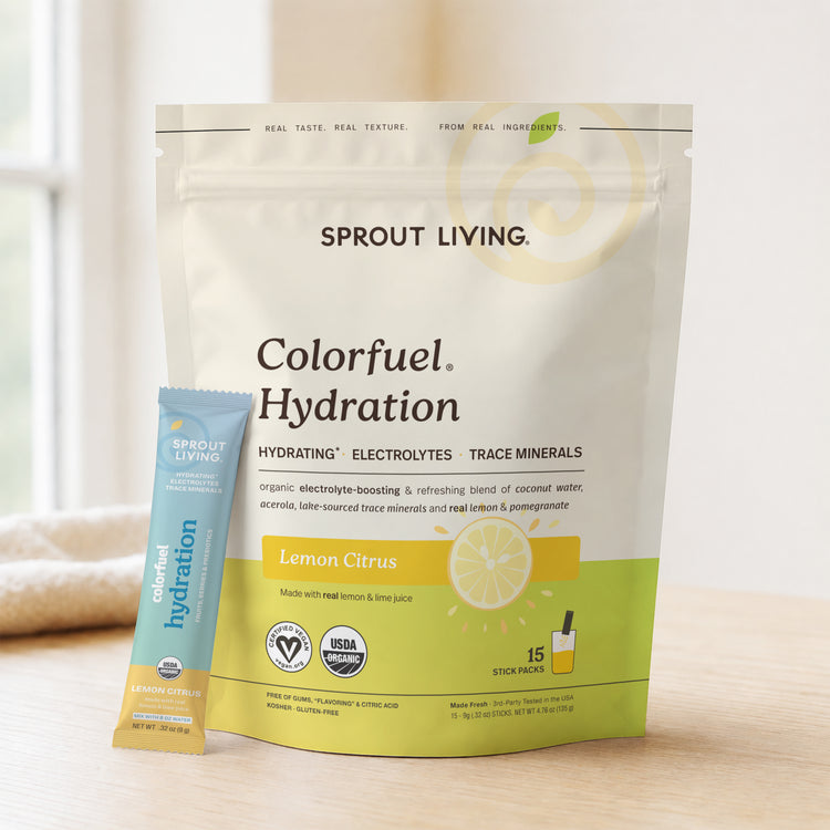 Colorfuel Hydration Lemon Citrus, 15 CT (8g Sticks)