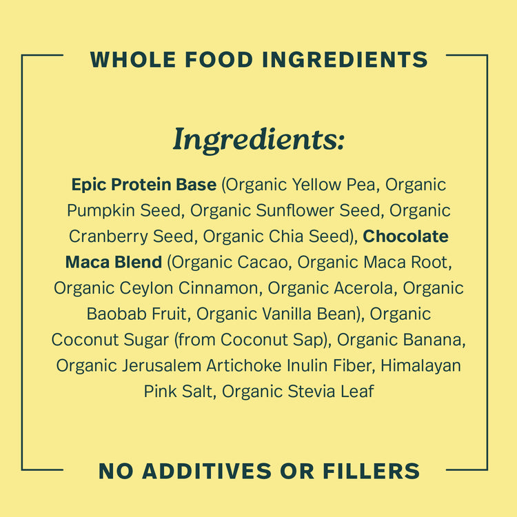 Epic Protein, Chocolate Maca, 1lb