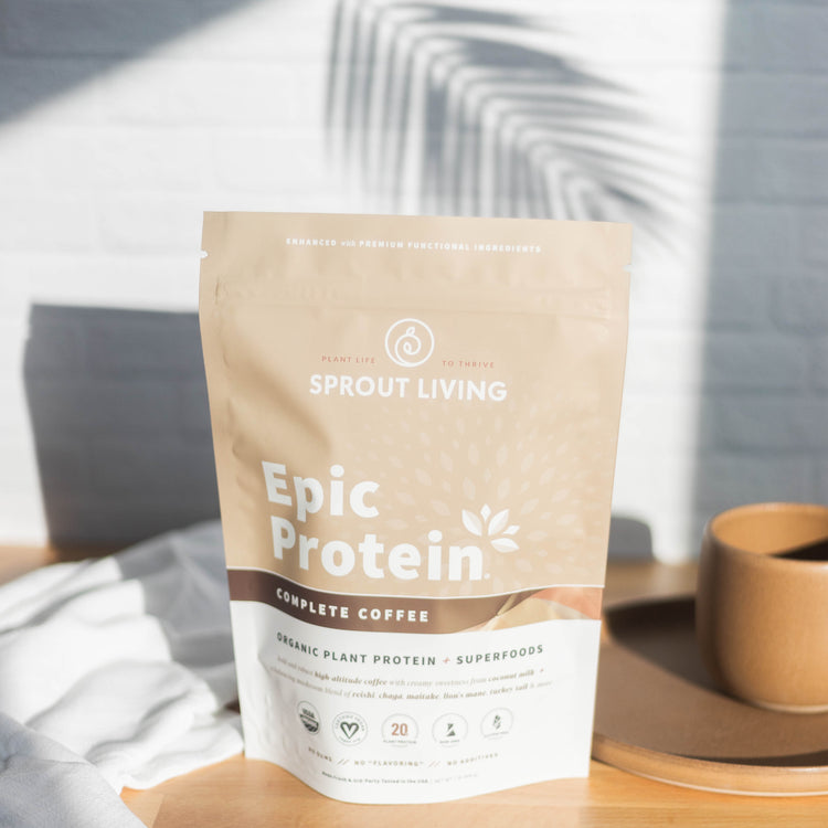 Epic Protein Complete Coffee 1lb in Kitchen