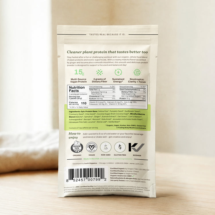 Epic Protein, Mindful Matcha, 28g