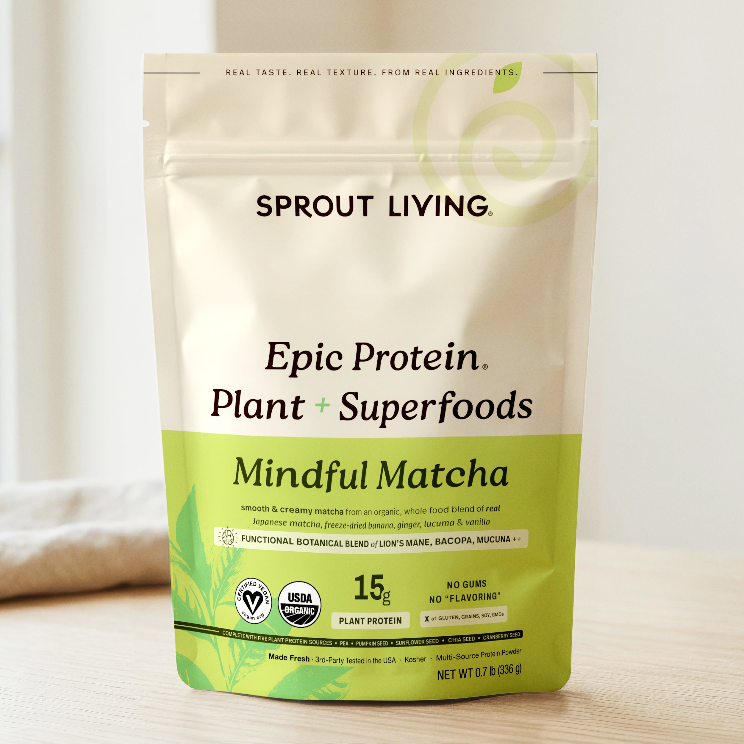 Epic Mindful Matcha 336g | Organic & Vegan - Sprout Living
