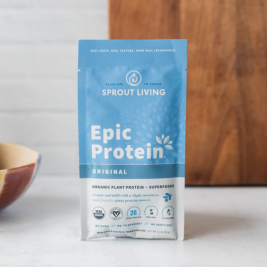Epic Protein Original Single Serve Packet in Kitchen