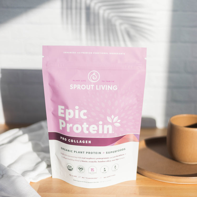 Epic Protein Pro Collagen 336g bag in Kitchen