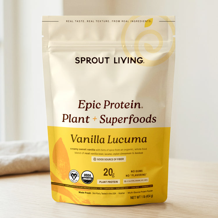 Epic Protein, Vanilla Lucuma, 1lb