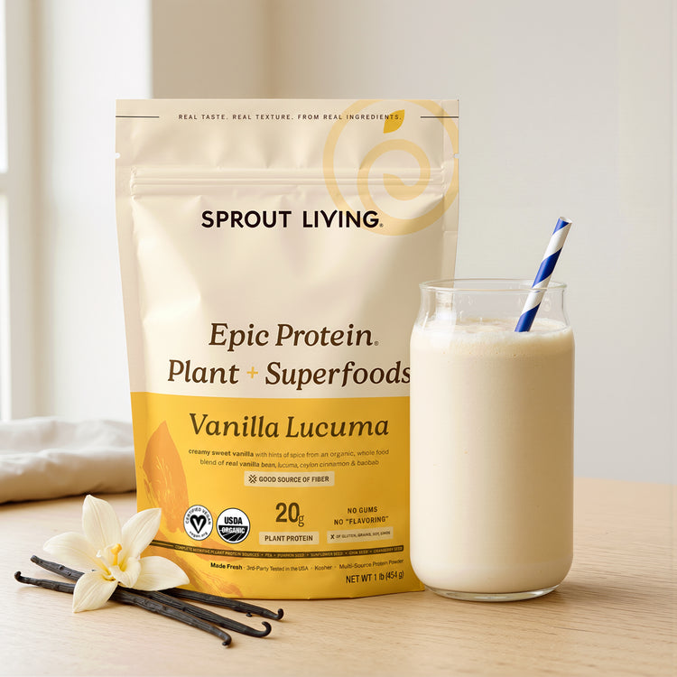 Epic Protein, Vanilla Lucuma, 1lb