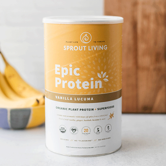 Vanilla Lucuma Protein 2lb | Organic & Vegan - Sprout Living