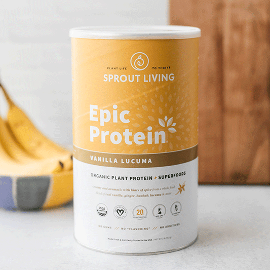 Epic Protein, Vanilla Lucuma, 2lb