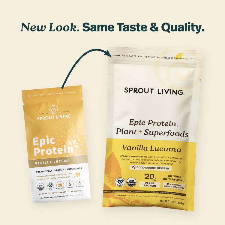 Epic Protein, Vanilla Lucuma, Box (16 singles)