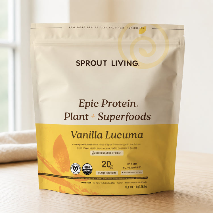 Epic Protein, Vanilla Lucuma, 5lb
