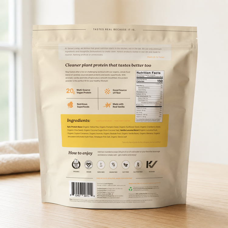 Epic Protein, Vanilla Lucuma, 5lb