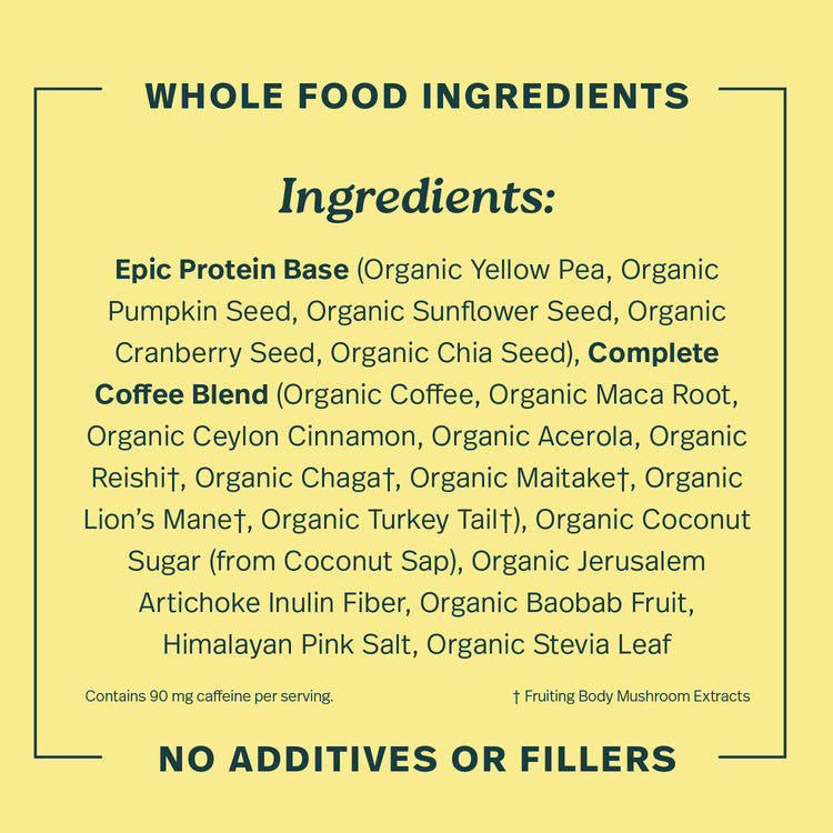 Epic Protein, Complete Coffee, 1lb