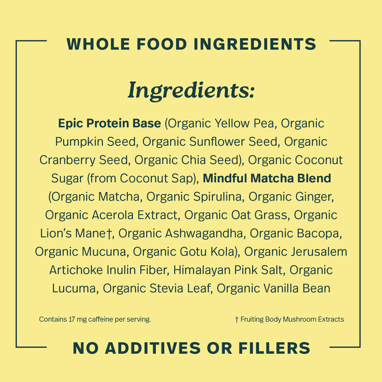 Epic Protein, Mindful Matcha, 28g