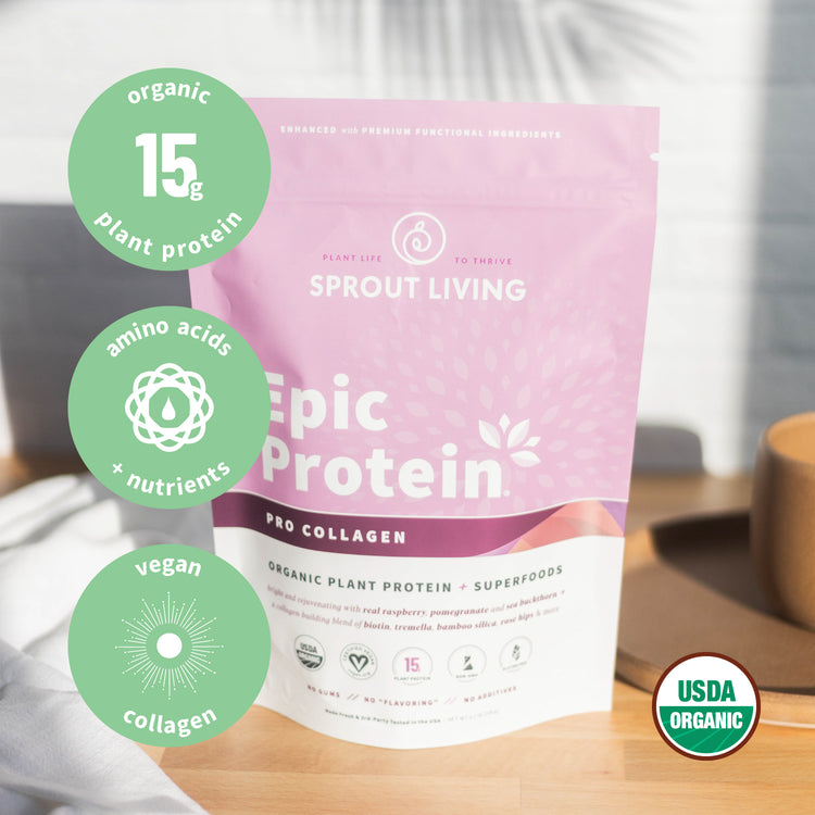 Epic Protein Pro Collagen Bag In Kitchen