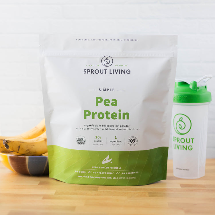 Simple Pea Protein 5lb bag in Kitchen