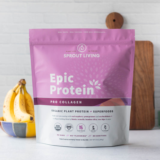Epic Protein Pro Collagen 5lb Bag in Kitchen