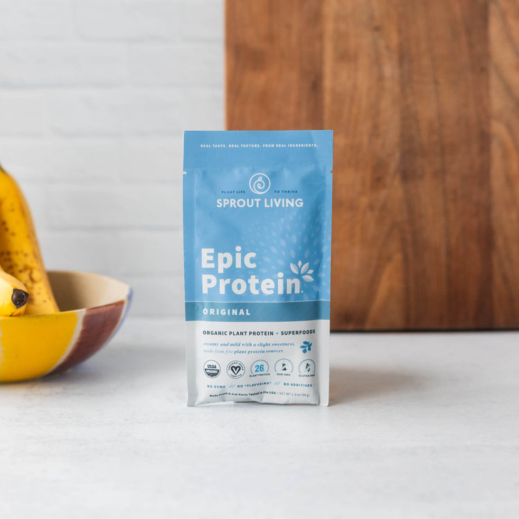 Epic Protein Original Single Serve Packet in Kitchen