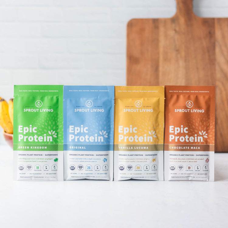 Epic Protein Sample Kit in Kitchen