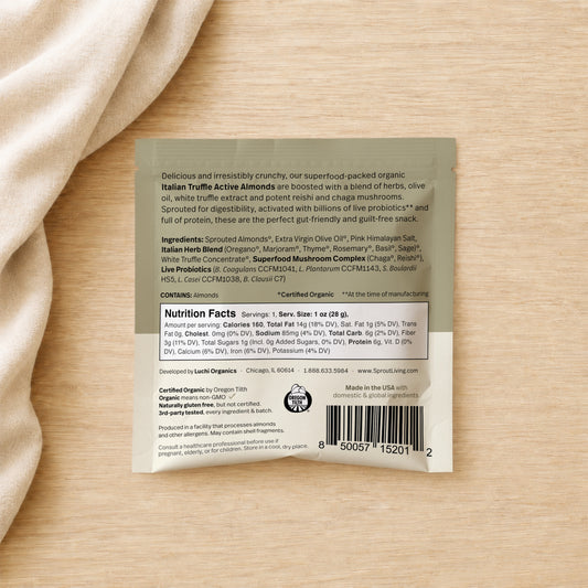 Probiotic Almonds, Italian Truffle, 1oz