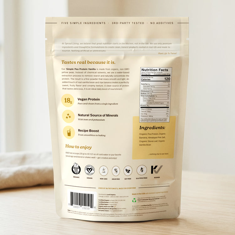 Simple Protein, Pea, Vanilla, 1lb