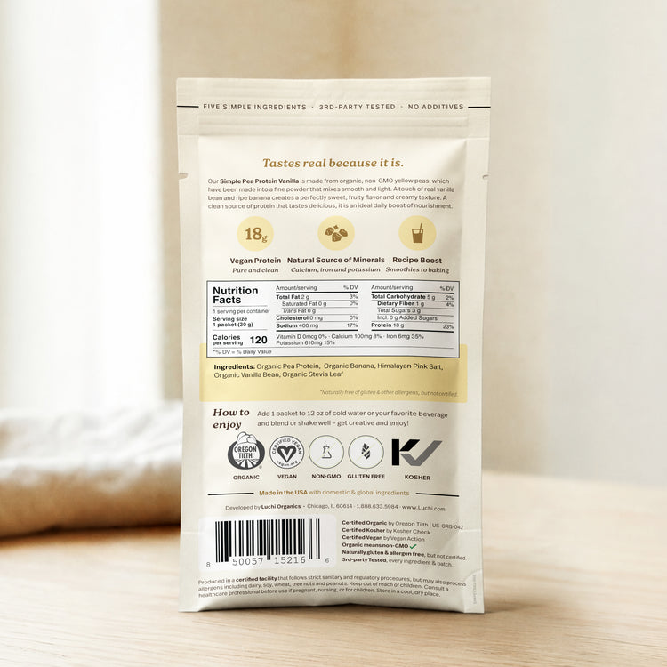 Simple Protein, Pea, Vanilla, 30g